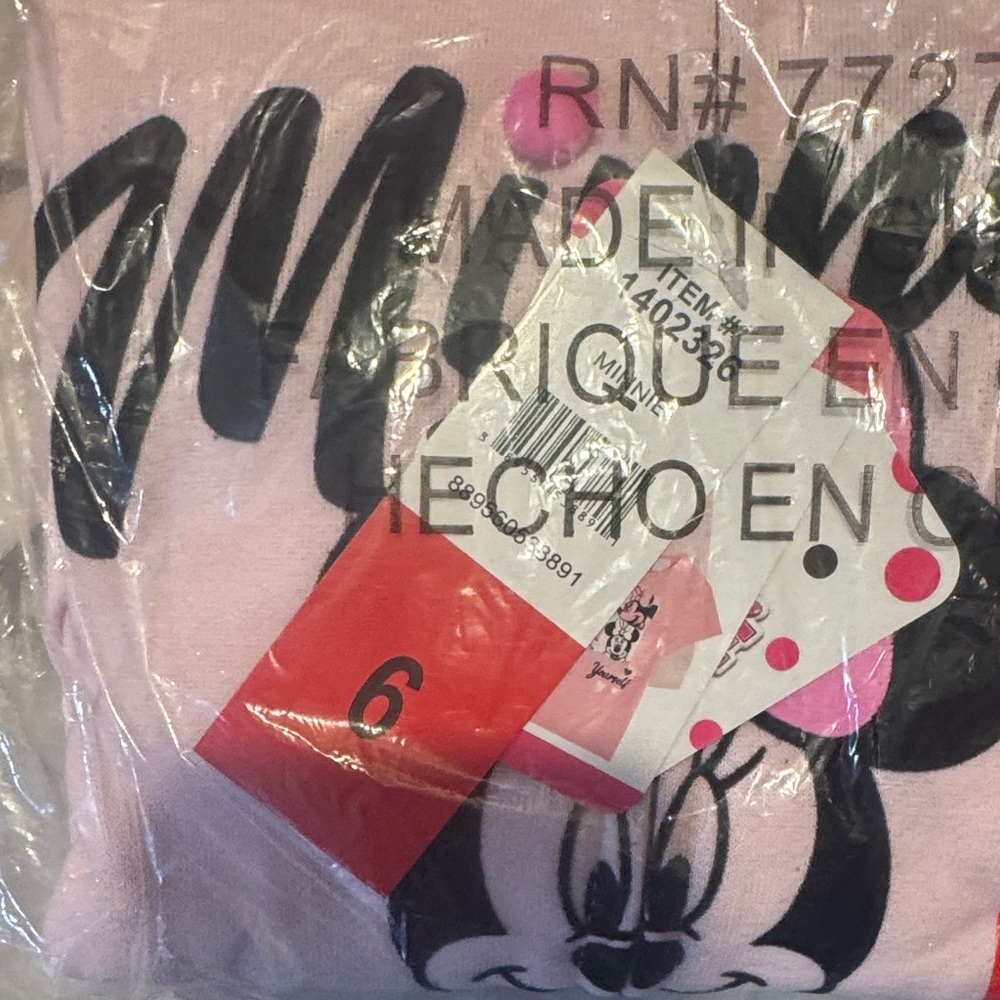 Minnie Mouse Pink Kids Jacket